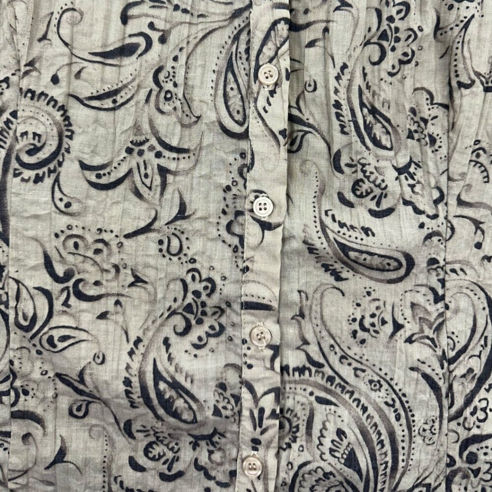 Lemon Grass Studio Button Down Blouse - image 7